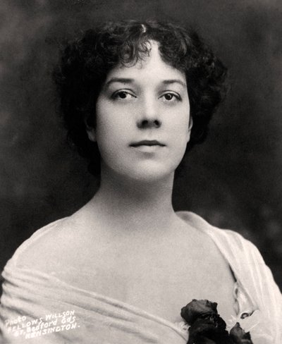 Clara Ellen Butt, English contralto, early 20th century by Fellows Willson