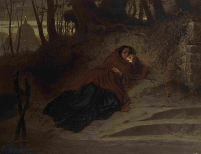 Abandoned. The Vatican and Sin, 1872 by Feodor Andreyevich Bronnikov