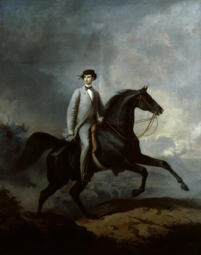 Ludwig II of Bavaria / Painting by Dietz by Feodor Dietz