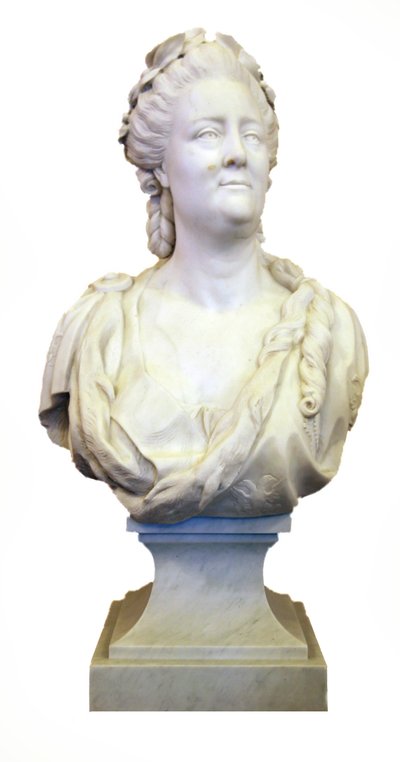 Bust of Catherine the Great, Empress of Russia, 1786 by Feodosy Shchedrin