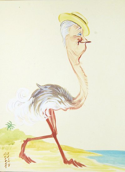 Maurice Chevalier by Ferdinand  Misti Mifliez