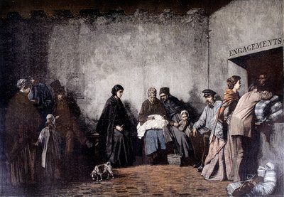 The Mount of Piety - from the painting of Heilbuth - in 