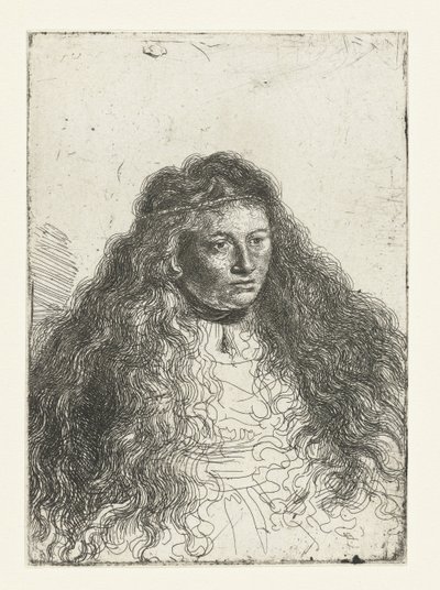 The Great Jewish Bride by Ferdinand Bol (attributed to)