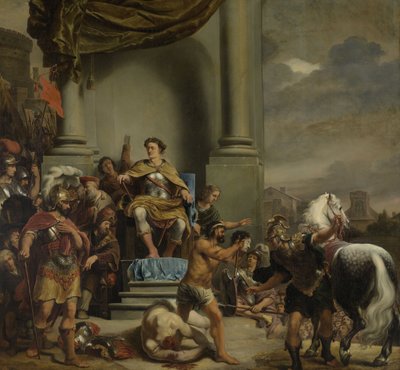 Consul Titus Manlius Torquatus Orders the Beheading of his Son, 1662-1664 by Ferdinand Bol