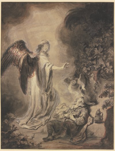 The Angel Appears to Jacob in a Dream by Ferdinand Bol