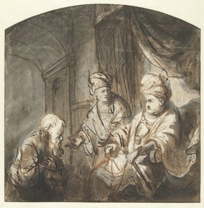 Joseph Presents His Father to the Pharaoh by Ferdinand Bol