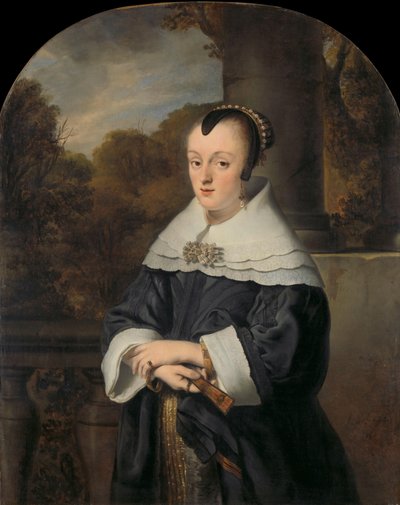 Portrait of Maria Rey by Ferdinand Bol