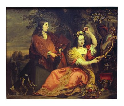 Portrait of Pieter de la Court and his Wife by Ferdinand Bol