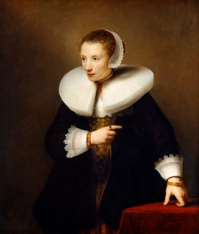 Portrait of an Unknown Woman, c.1642-44 by Ferdinand Bol