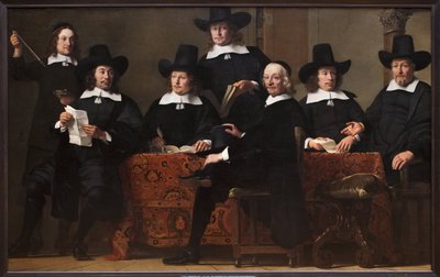 President of the Amsterdam Wine Merchants Guild (Netherlands). Painting by Ferdinand Bol (1616-1680) by Ferdinand Bol