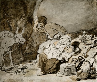 Rest on the Flight to Egypt by Ferdinand Bol