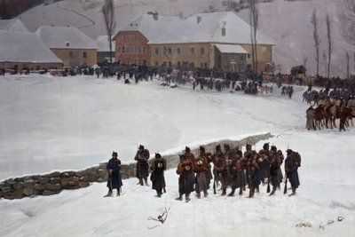Bourbaki Panorama by Ferdinand & Castres Edouard (1838-1902) Hodler