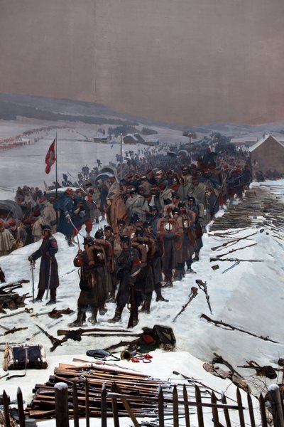 Bourbaki Panorama by Ferdinand & Castres Edouard (1838-1902) Hodler