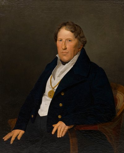The Shipmaster Mathias Feldmüller by Ferdinand Georg Waldmüller