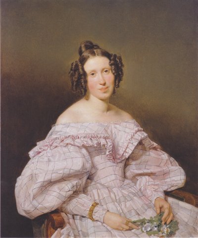 Portrait of a Woman by Ferdinand Georg Waldmüller