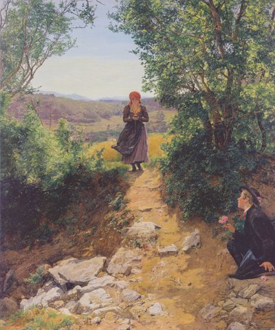 The expected one by Ferdinand Georg Waldmüller