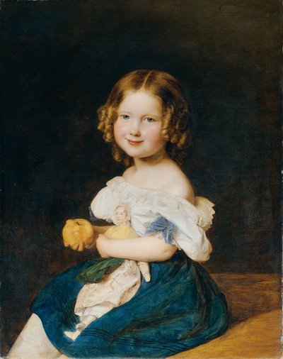 Emilie Werner (1832 - 1835), Daughter of Johann and Magdalena Werner by Ferdinand Georg Waldmuller