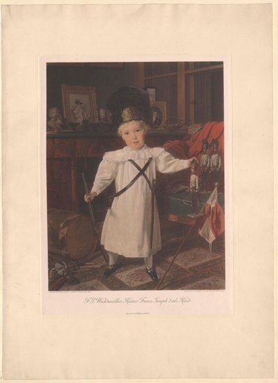 Emperor Franz Joseph I of Austria by Ferdinand Georg Waldmuller