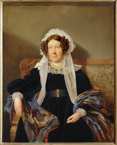 Josefine Schwartz von Mohrenstein, nee Vicomtesse by Ferdinand Georg Waldmuller