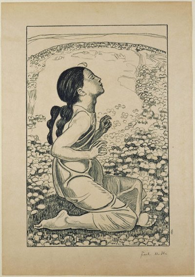 Spring by Ferdinand Hodler