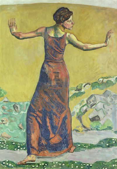 Femme Joyeuse by Ferdinand Hodler