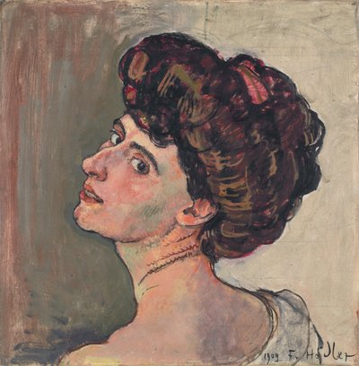 La Parisienne. Portrait of Valentine Godé-Darel by Ferdinand Hodler