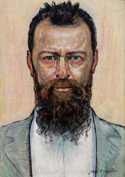Self-portrait by Ferdinand Hodler