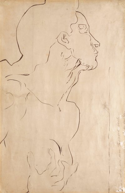 Study for Feeling I by Ferdinand Hodler