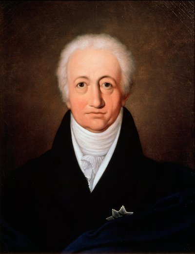 Portrait of Johann Wolfgang von Goethe by Ferdinand Jagemann