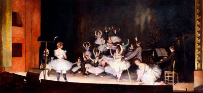 Rehearsal at the Opera House by Ferdinand Joseph Gueldry