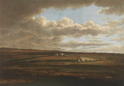 View from Aschaffenburg Castle to the Avenues to Schönbusch (Aschaffenburg Cycle) by Ferdinand Kobell