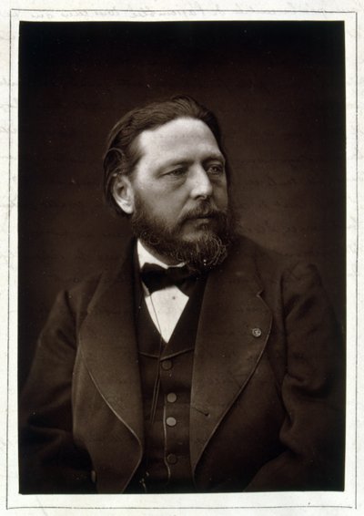 Portrait of Jules Breton by Ferdinand Mulnier