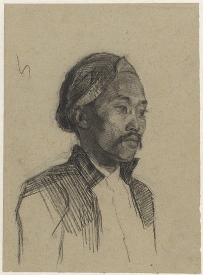 Study of a Javanese by Ferdinand Oldewelt