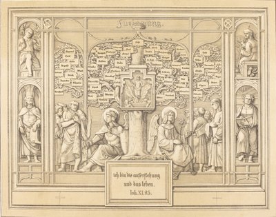 Dedication: I am the Resurrection and the Life by Ferdinand Olivier
