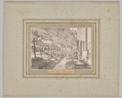Saturday. Cemetery to St. Peter in Salzburg by Ferdinand Olivier