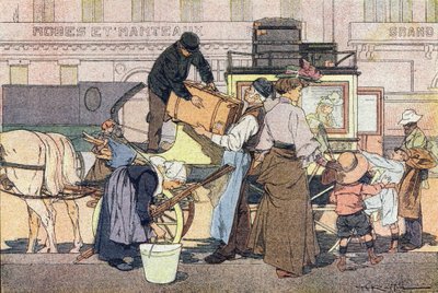 Departure to the Country, in Imagier de l