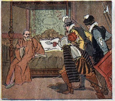 Histoire de France: Assassination of Gaspard de Coligny (Admiral de Coligny) by Ferdinand Raffin