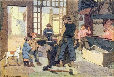The Blacksmith, in Imagier de l