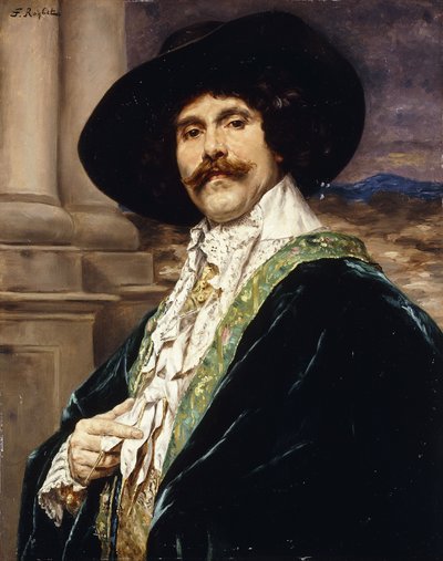A Gentleman of Louis XVIII by Ferdinand Roybet