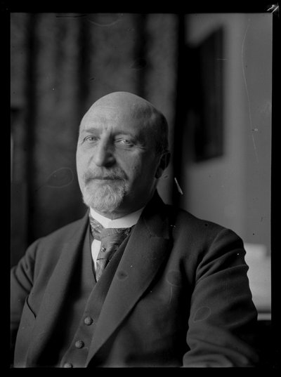 Picture of Karl Seitz by Ferdinand Schmutzer