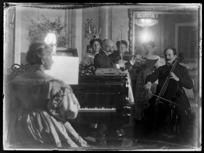 Salon Music by Ferdinand Schmutzer