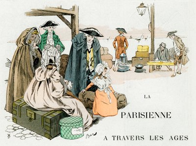 The Parisian Woman Through the Ages by Ferdinand Sigismund Bac