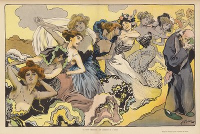 Virtue Disdaining the Gifts of Love by Ferdinand Sigismund Bac