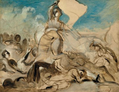28 July - Liberty Leading the People by Ferdinand Victor Eugene Delacroix