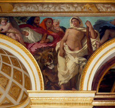 Allegory of Justice (Detail) by Ferdinand Victor Eugene Delacroix