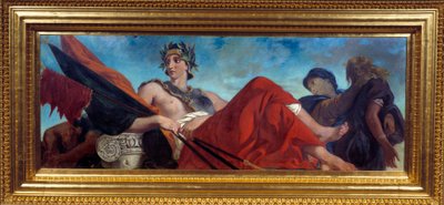 Allegory of War by Ferdinand Victor Eugene Delacroix