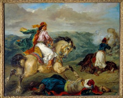 An Episode of the War in Greece by Ferdinand Victor Eugene Delacroix