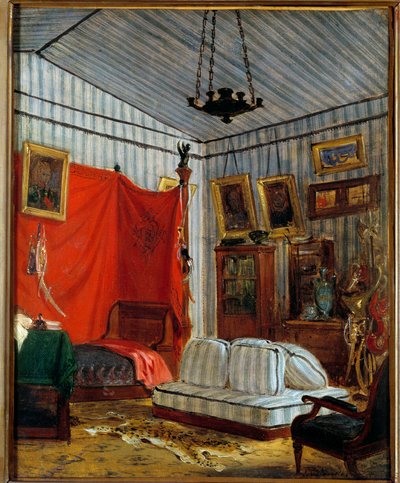Appartement du Comte de Mornay by Ferdinand Victor Eugene Delacroix
