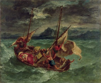 Christ on the Sea of Galilee by Ferdinand Victor Eugene Delacroix