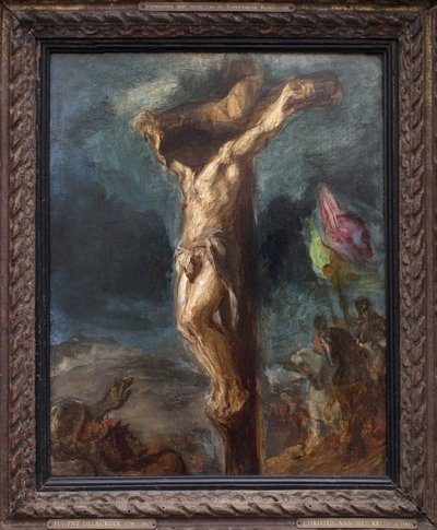 Crucifixion by Ferdinand Victor Eugene Delacroix